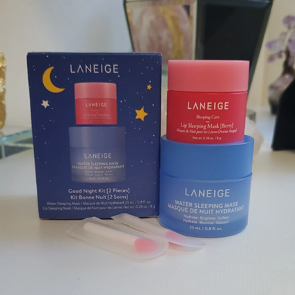 NIB LANEIGE Good Night Kit 2 Pcs